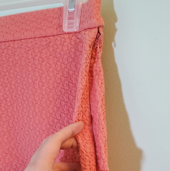 Brooks Brothers Red Fleece Rose Mini A-Line Skirt - Picture 6 of 14